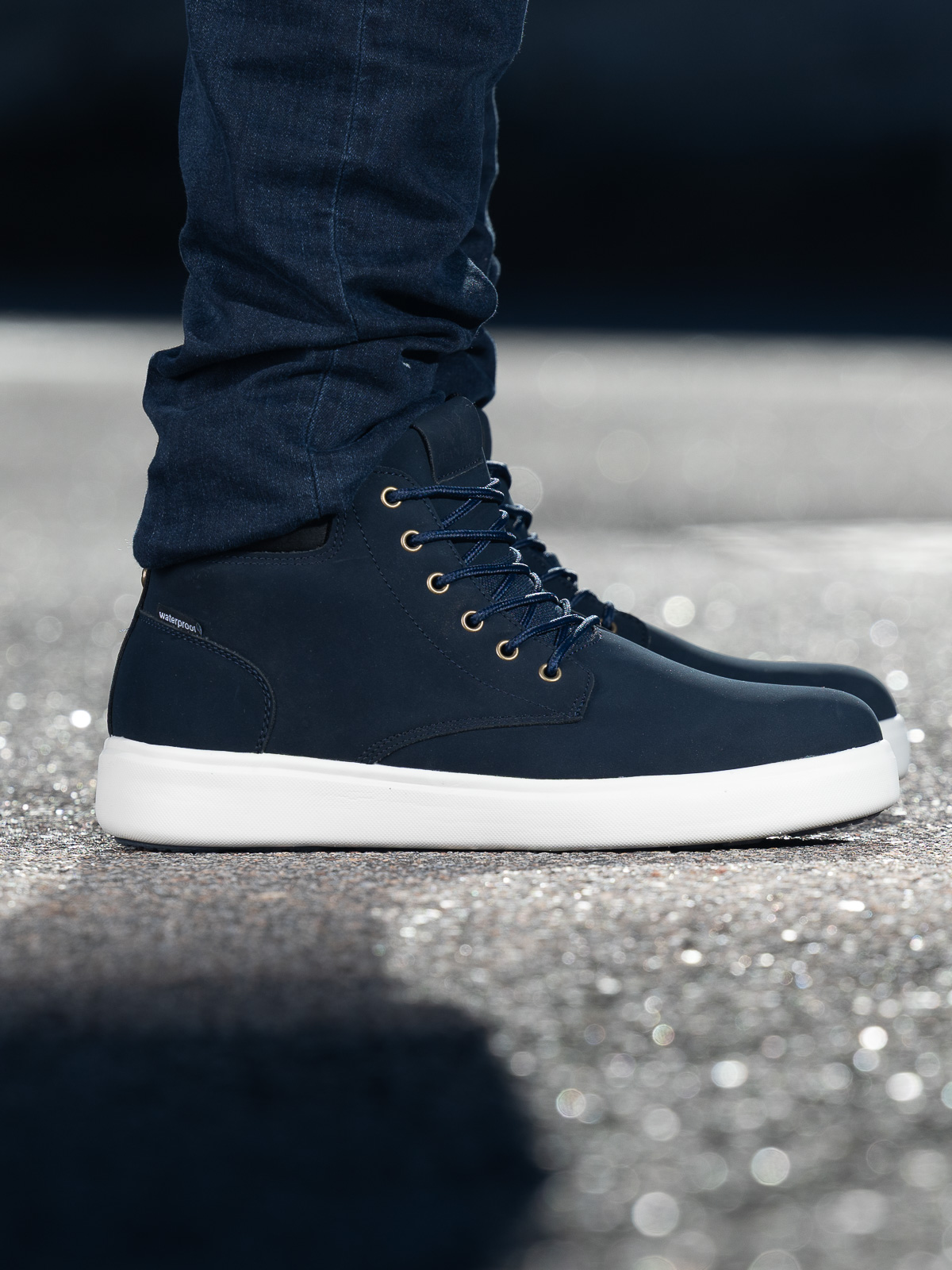 Jean Paul - Abondance Chukka WP Navy - Trapes Sko