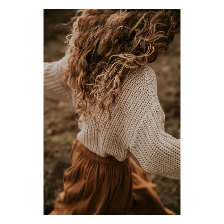 Yuki Pull Chunky Coton Bio | Ecru
