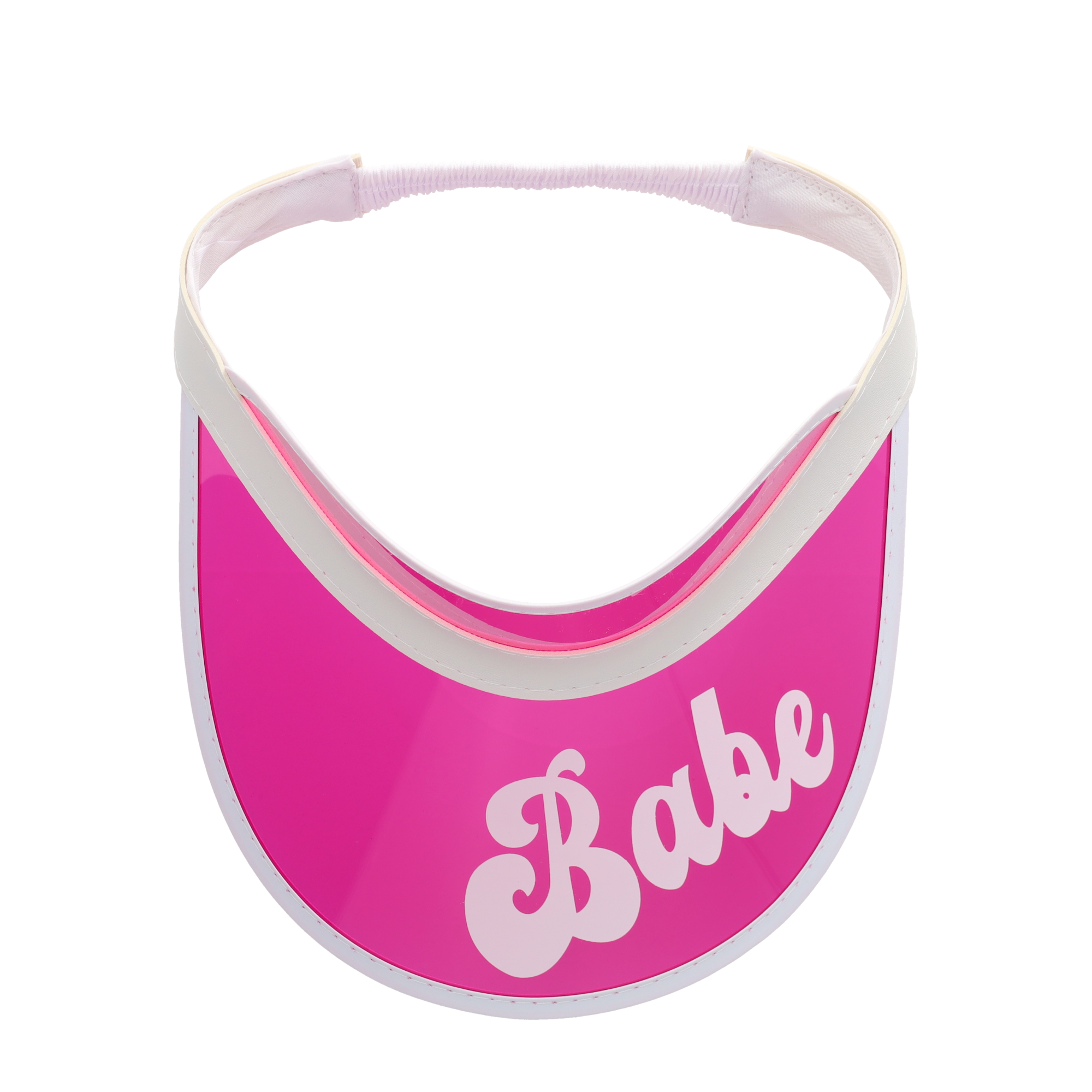 (7er Set) Bride / Babe Sonnen Cap Junggesellinnenabschied Party Mütze Accessoire - Pink / Irisierend