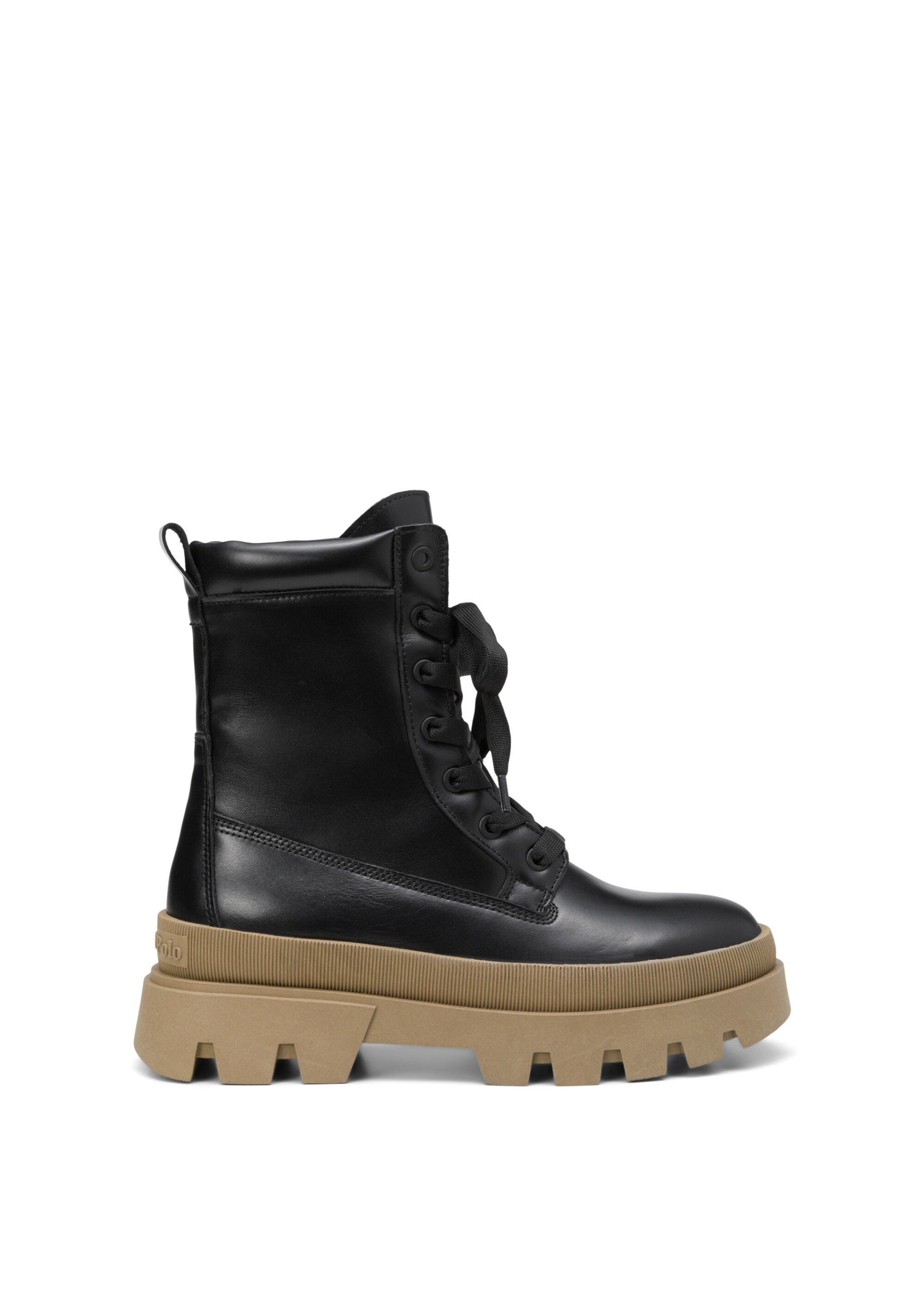 Schnürstiefel mit flauschigem Futter