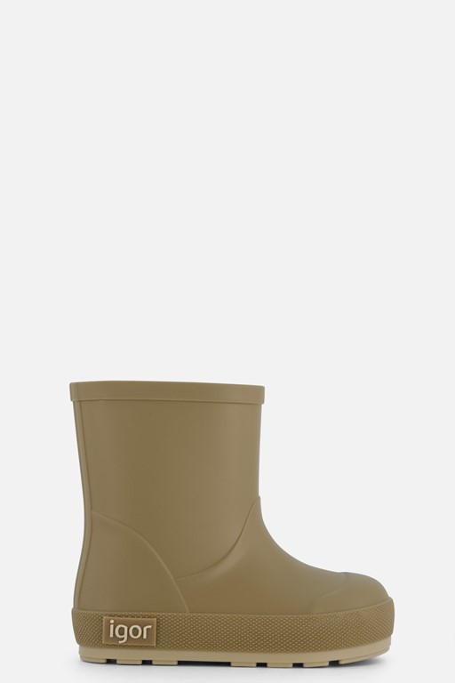 Igor Regenlaarzen taupe Rubber