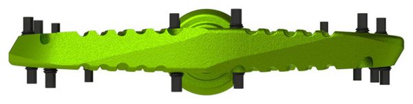 OneUp Paire de Pédales Aluminium Vert