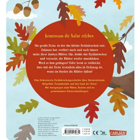 Carlsen Verlag Das Eichhörnchen entdeckt den Herbst