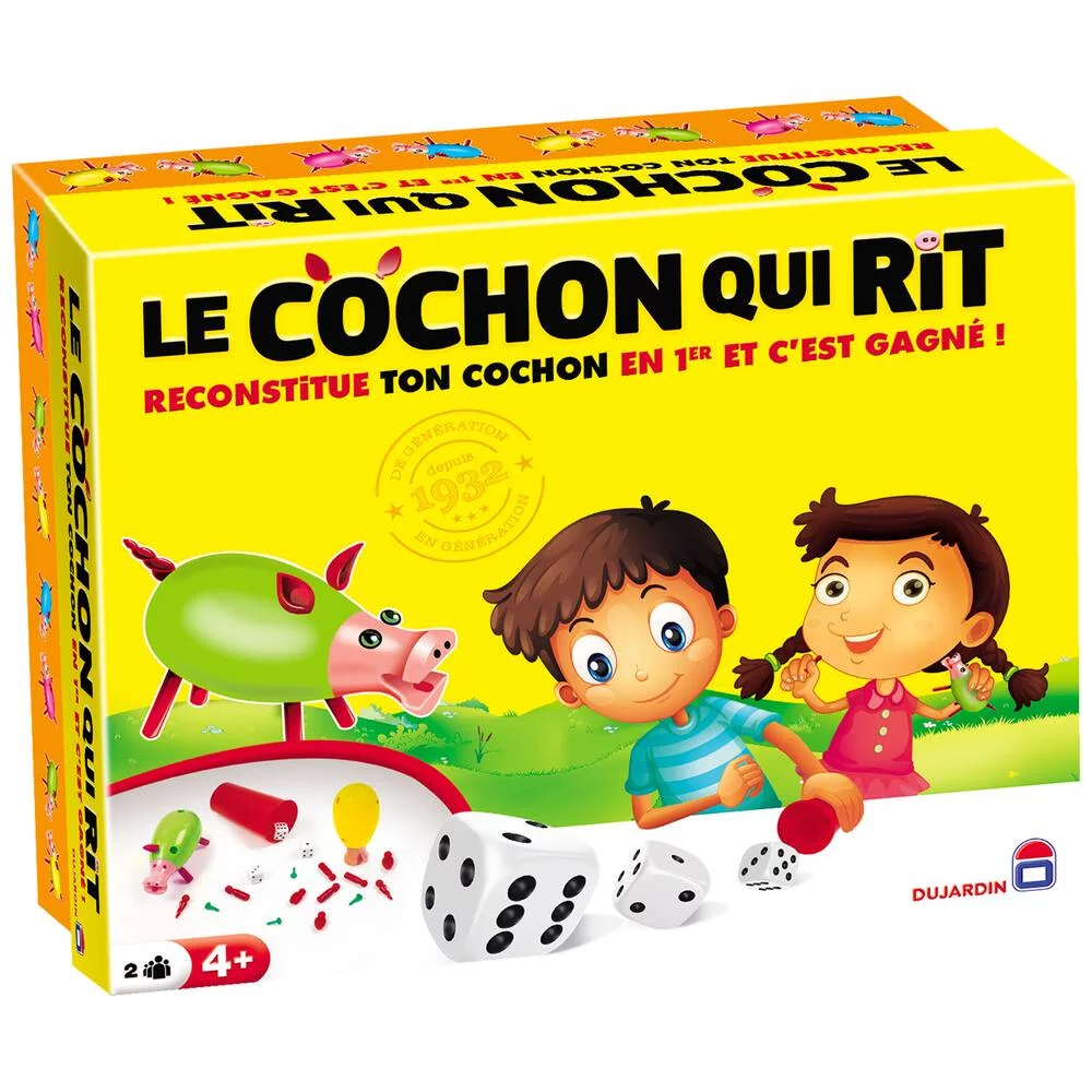 LE COCHON QUI RIT 2 JOUEURS