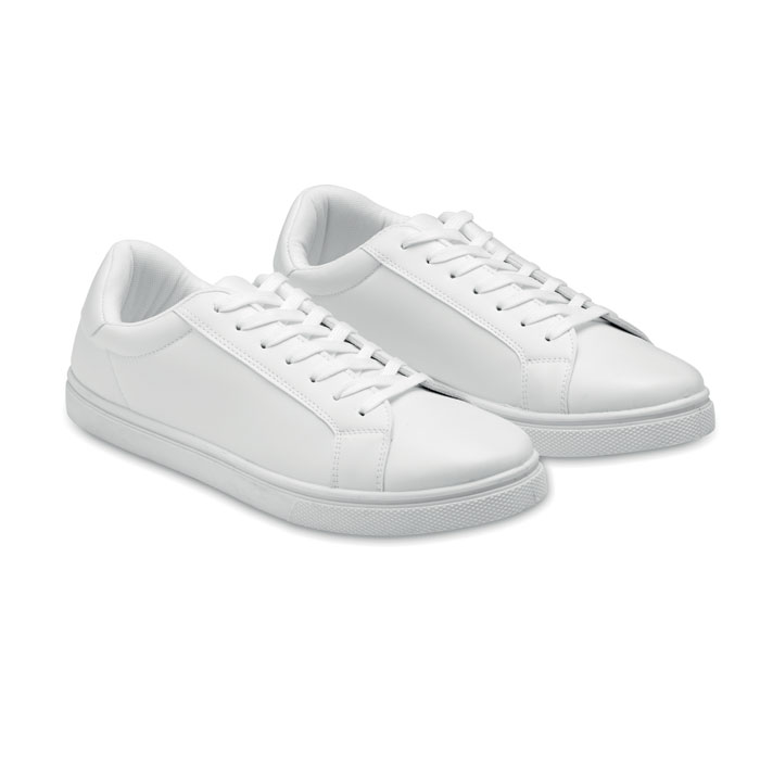 GiftRetail MO2045 - BLANCOS Baskets en PU Taille 45