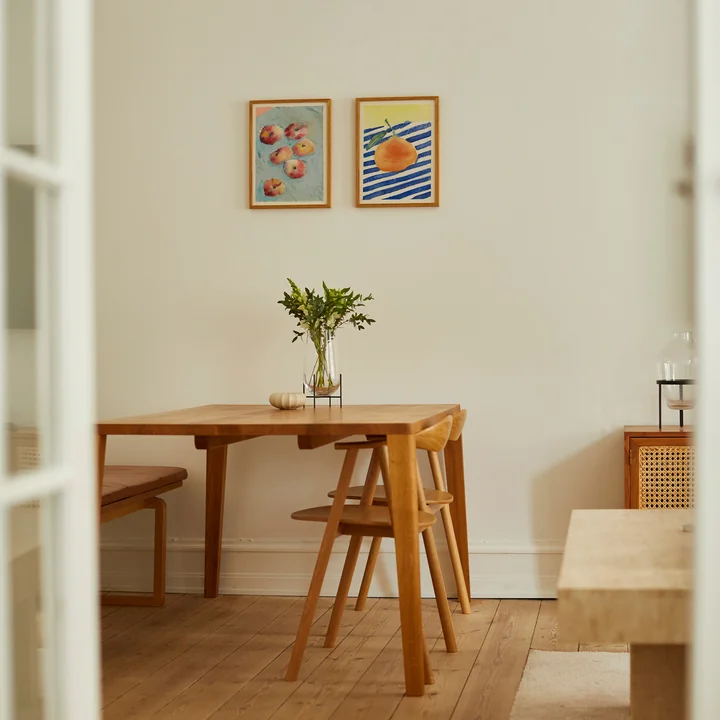 Paper Collective - Peaches Poster, 30 x 40 cm