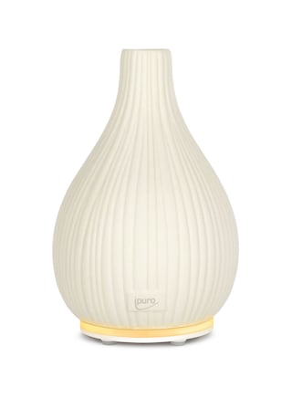 ipuro elektrischer ´Raumduft-Diffuser Vase AIR SONIC weiß