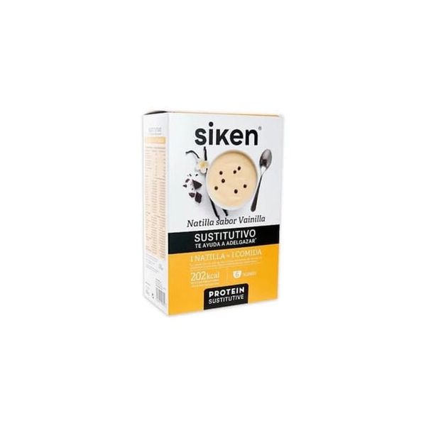 Siken Batido Substituto com Baunilha 6 Saquetas