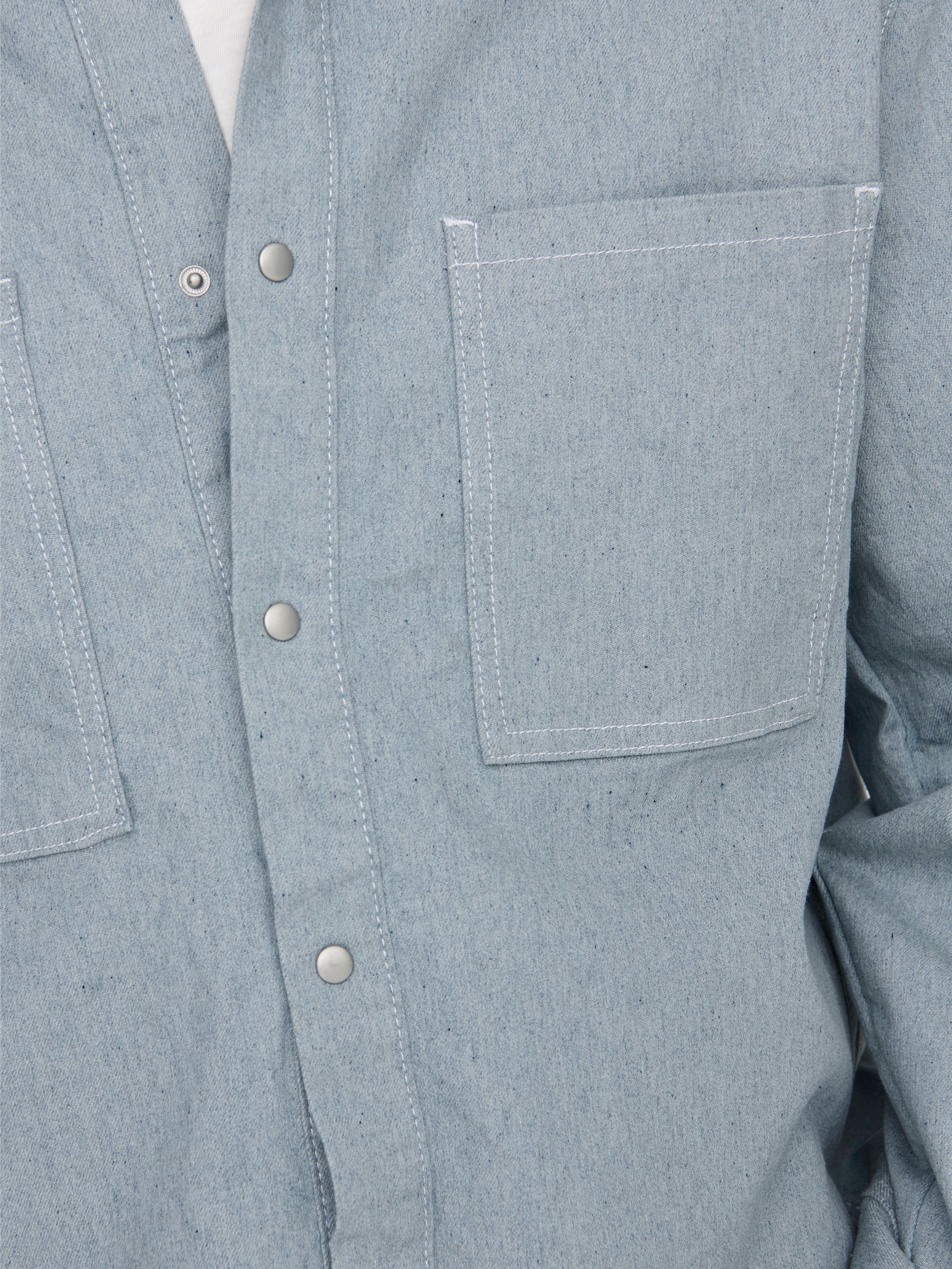 ONSDAGO Jeanshemd Light Grey Denim