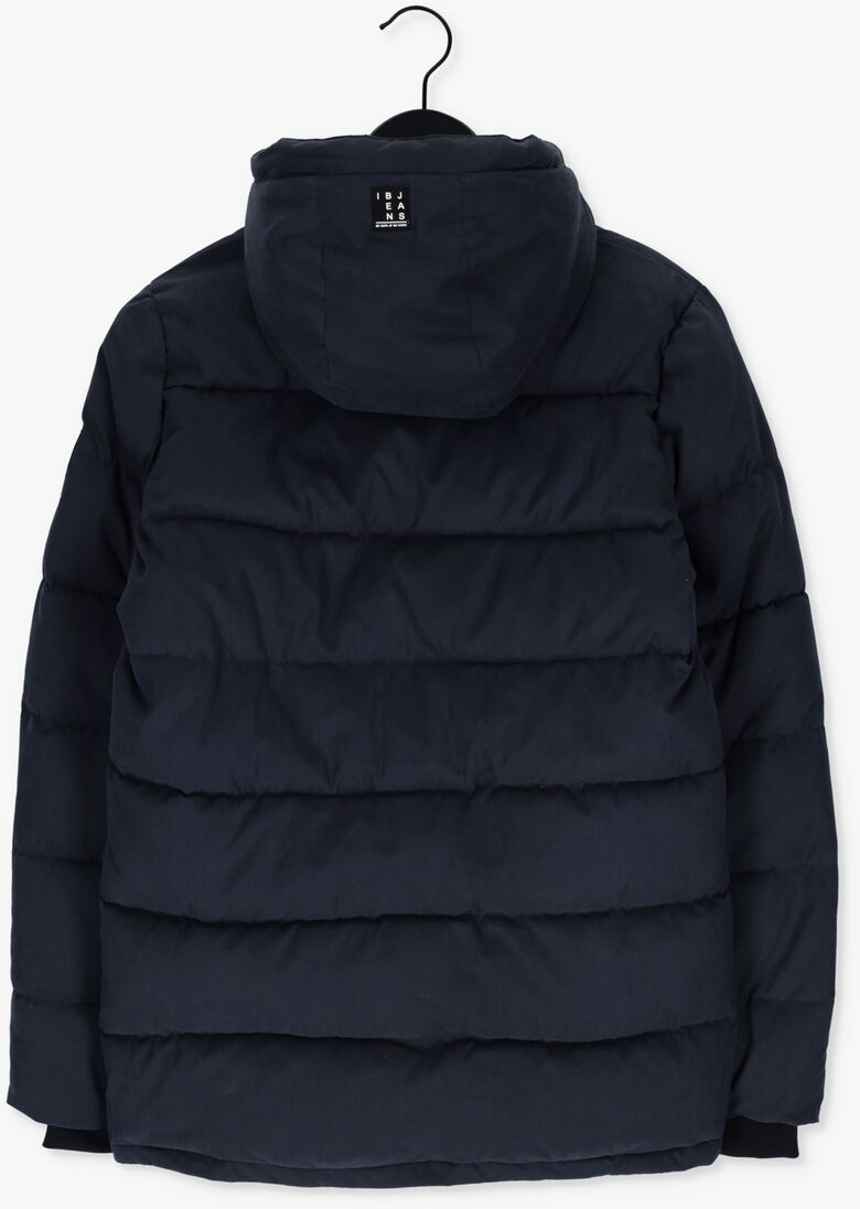 INDIAN BLUE JEANS donkerblauwe indian blue jeans gewatteerde jas parka jacket