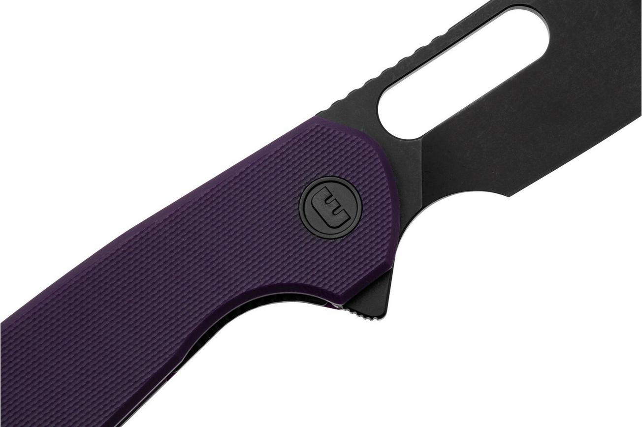 Eutektik Trinity TRI-PBW-R Blackwashed 14C28N, Purple G10, zakmes