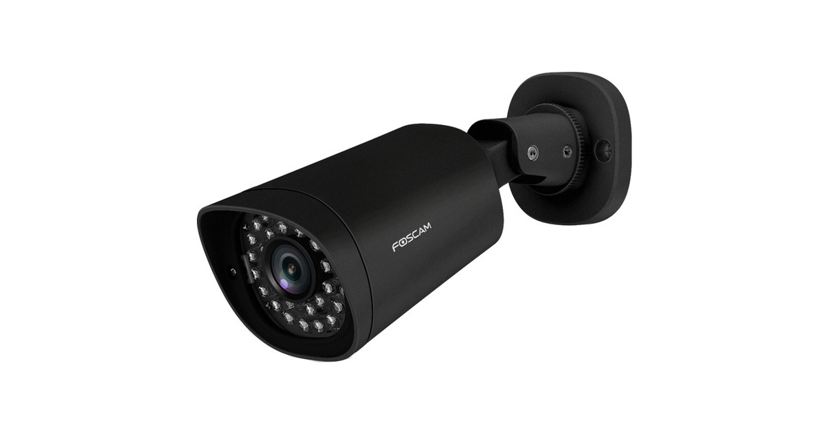FoscamG4EP PoE 4.0 megapixel buitencamera  (Zwart, PoE, 4.0 Megapixel)