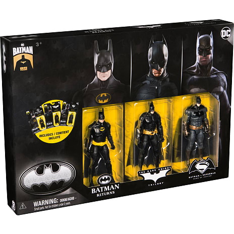 Batman 3-pak figurer 10 cm