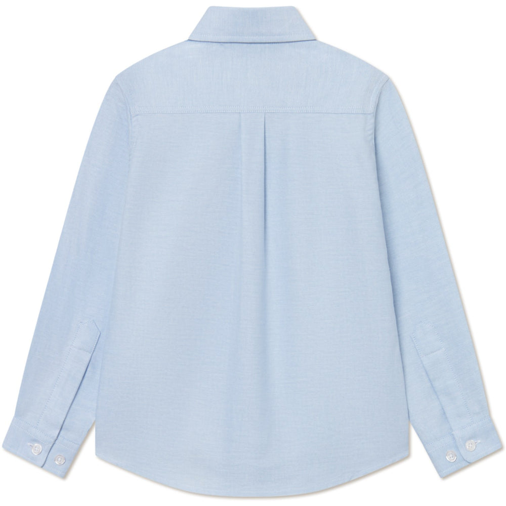 Køb Les Deux Kids Light Blue Konrad Contrast Oxford Skjorte