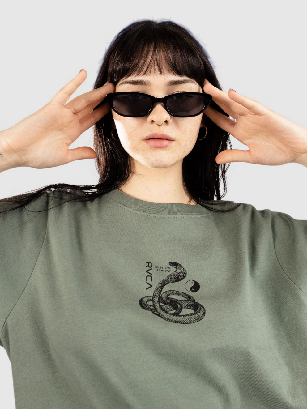 RVCA Viper Easy T-Shirt jade