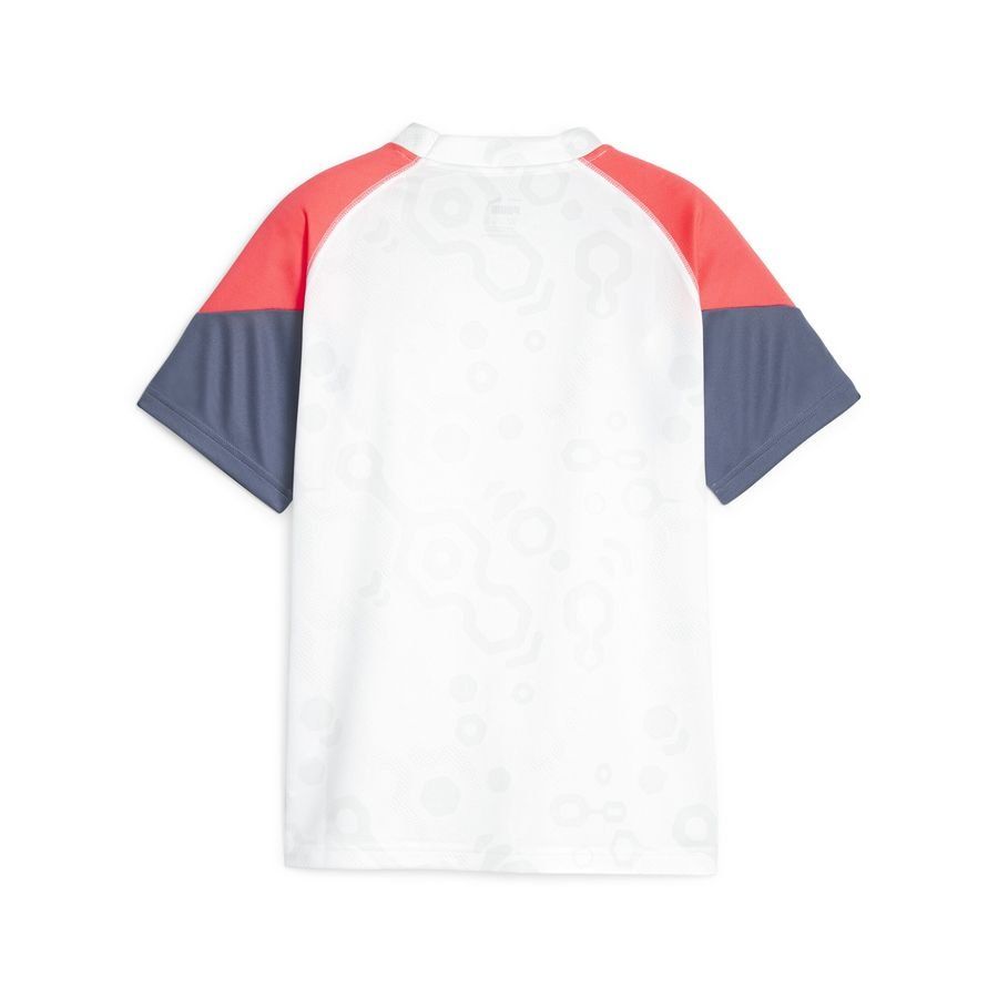 PUMA T-shirt d'Entraînement IndividualCUP - Blanc/Fire Orchid Enfant
