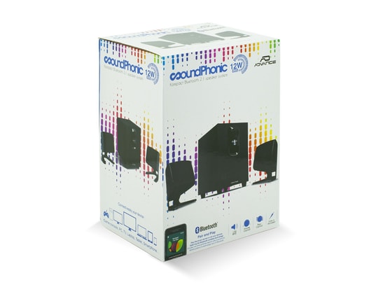 ADVANCE - Enceintes bluetooth Système enceintes home cinéma 2.1 - bluetooth - fm/rca/usb/s...