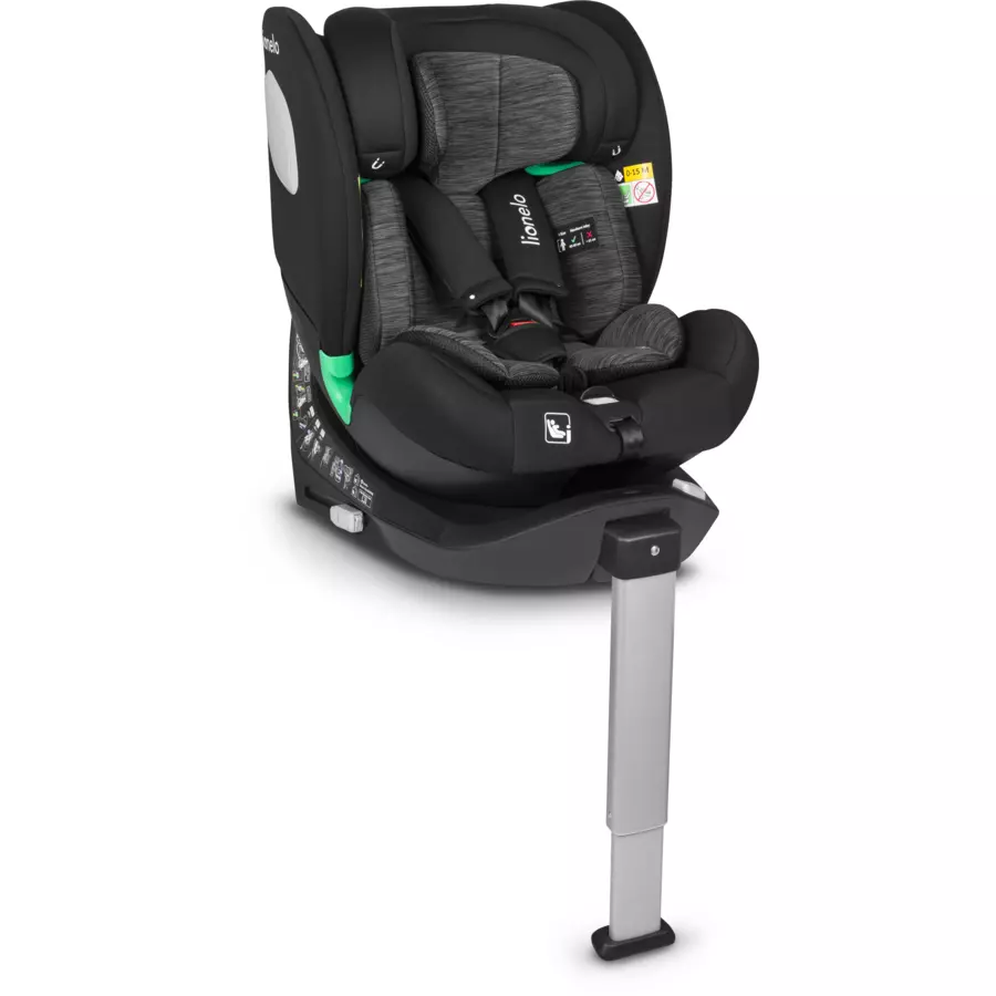lionelo Kindersitz Braam i-Size Black Carbon