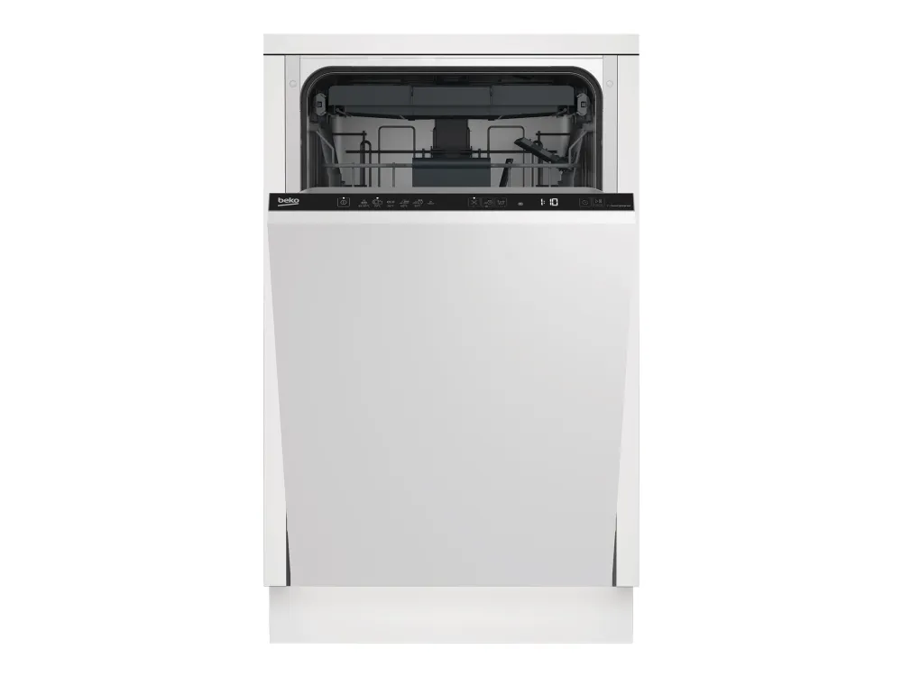 Beko DIS46120 - Opvaskemaskine - til indbygning - Niche - bredde: 45 cm - dybde: 56 cm - højde: 82 cm