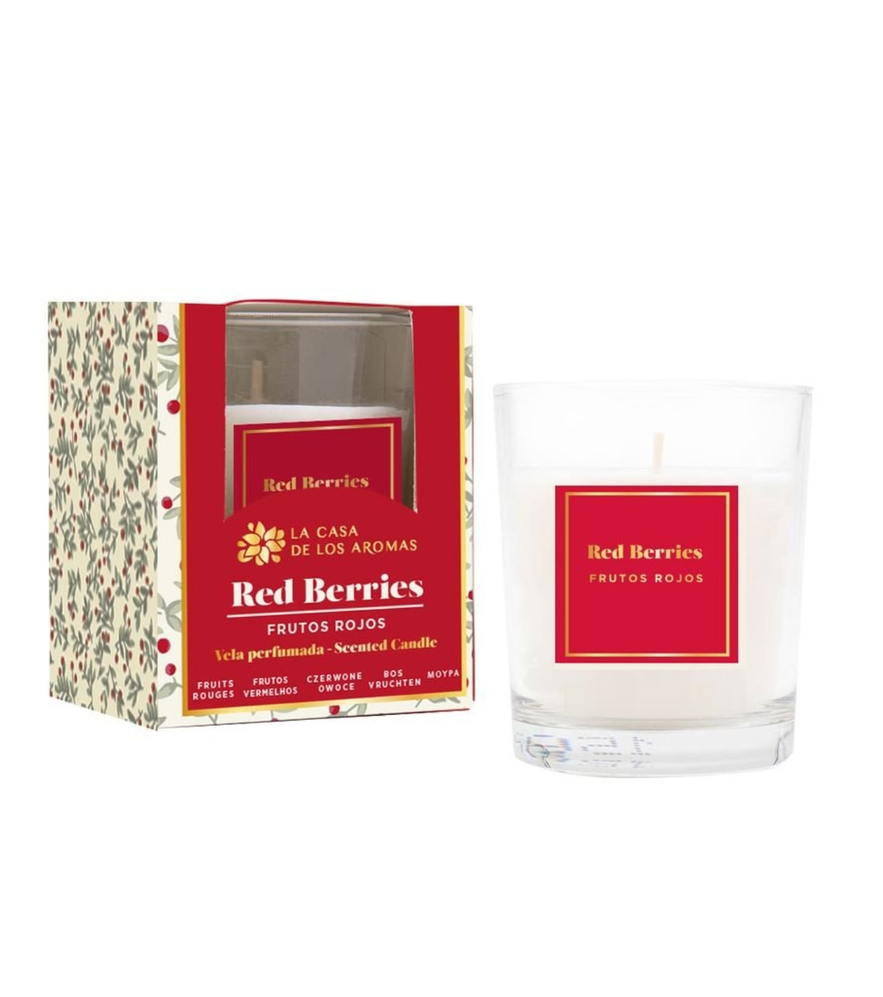 La Casa de los Aromas - Vela perfumada Christmas - Red Berries