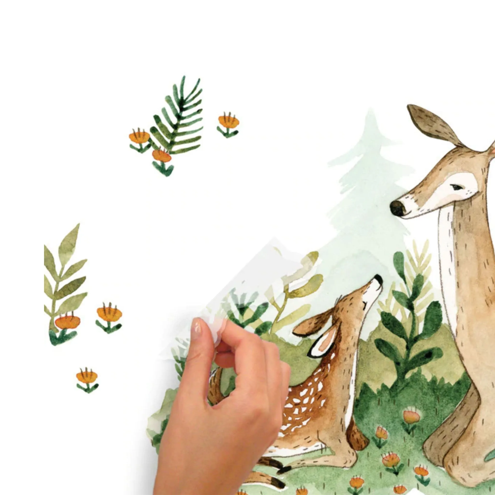 York Wallcoverings Autocollants - Chevreuils
