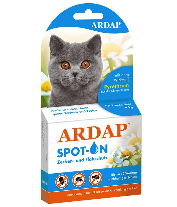 ARDAP® Zecken- und Flohschutz Spot-On für