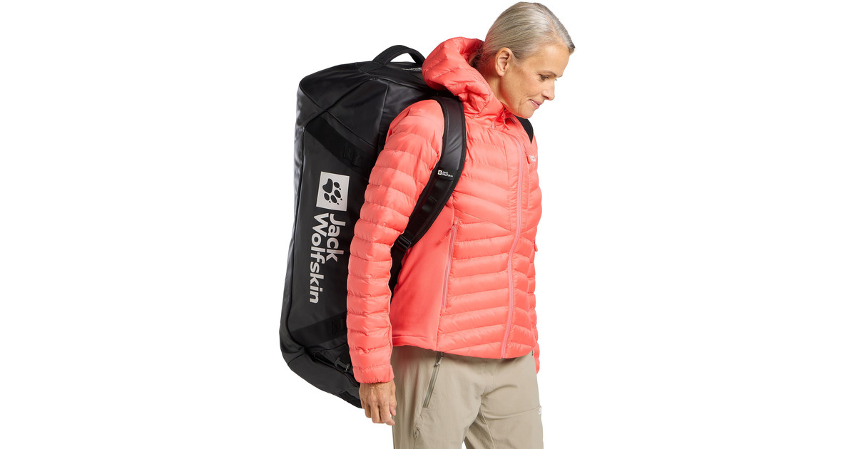Jack WolfskinEXPDN DUFFLE 100 rugzak  (Zwart)
