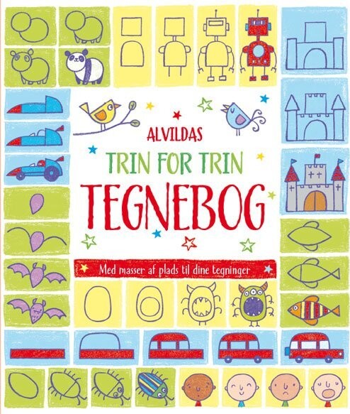 Alvildas Trin For Trin Tegnebog - Bog