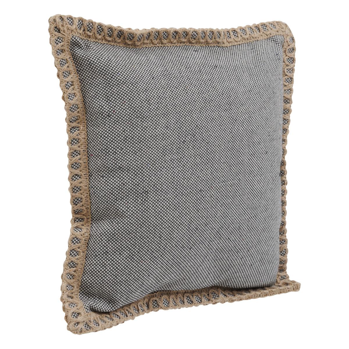 COUSSIN JORGIA 40X40CM ARDOISE