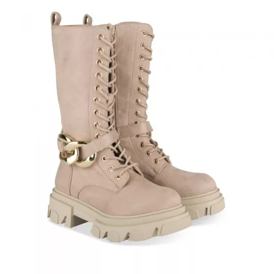 Bottes BEIGE LOVELY SKULL