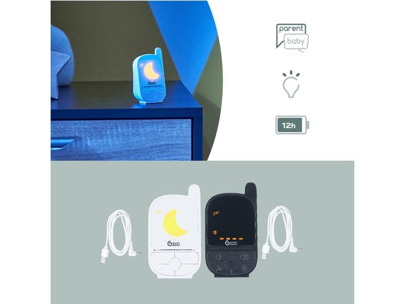 Babymoov Babyphone Handy Care Audio-Babyphone mit einfacher Bedienung