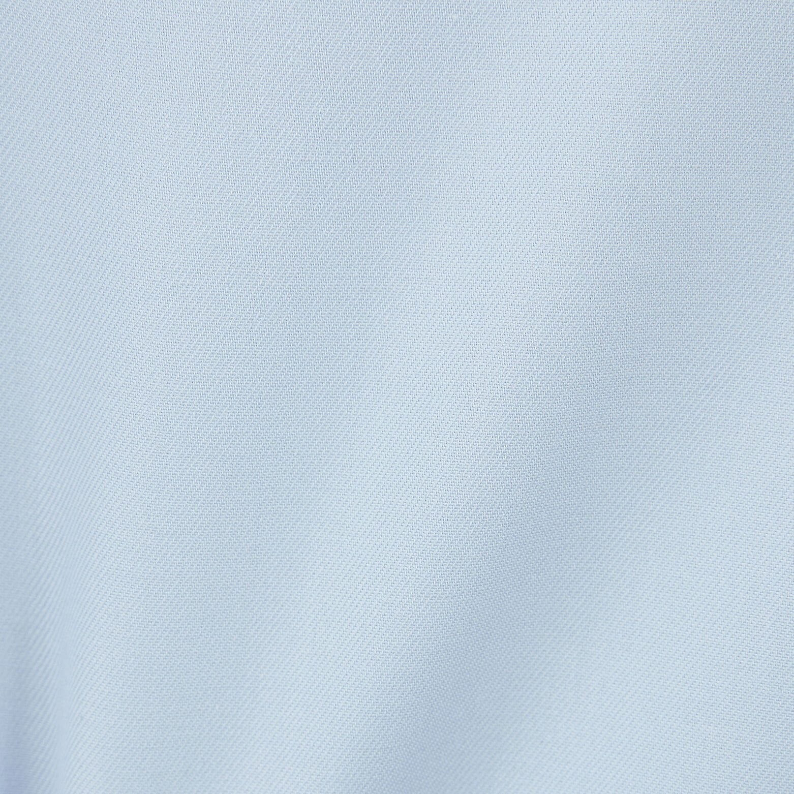 Chemise extra-slim repassage facile unie coton Bleu clair