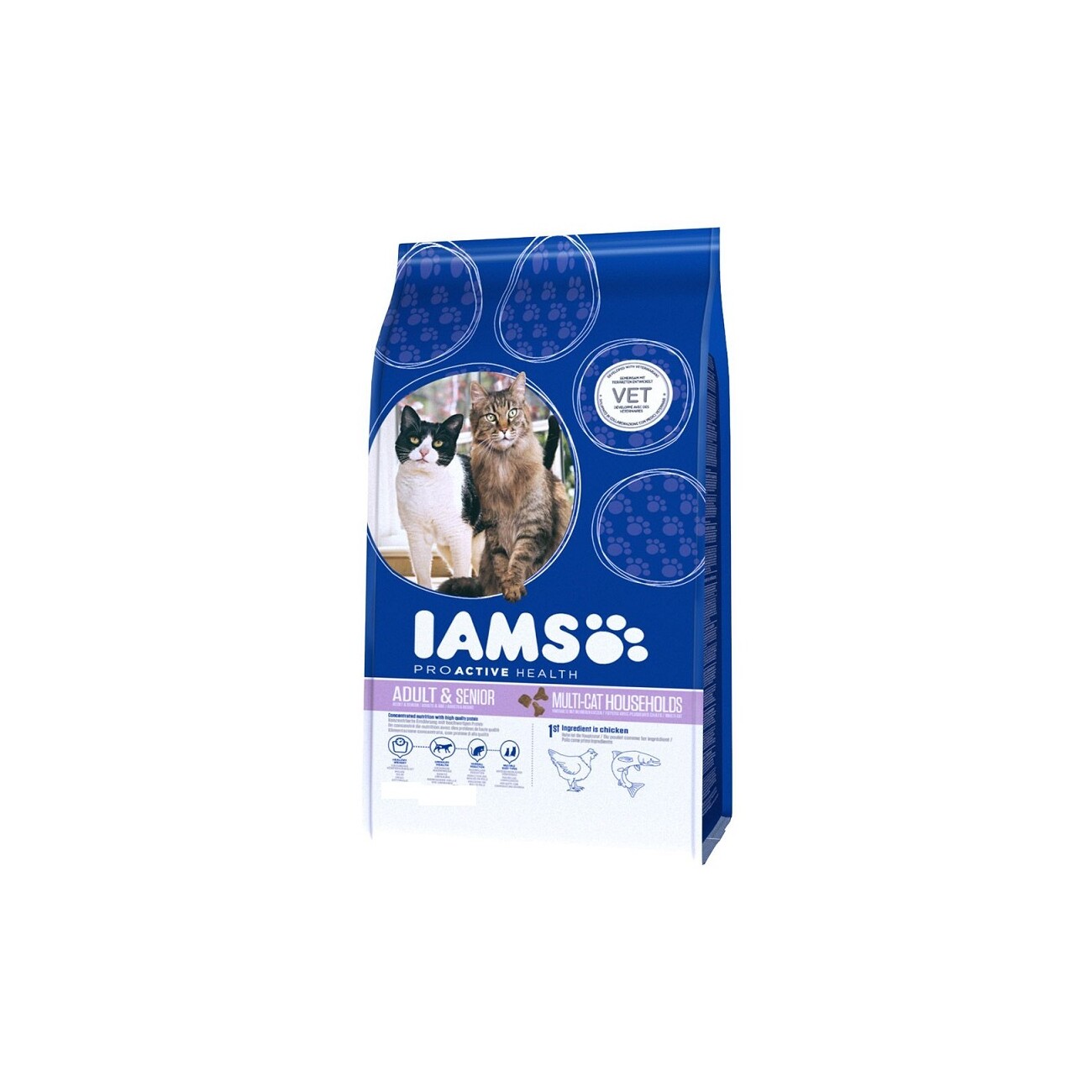 IAMS Multi-Cat Adult Huhn,Lachs 15 kg