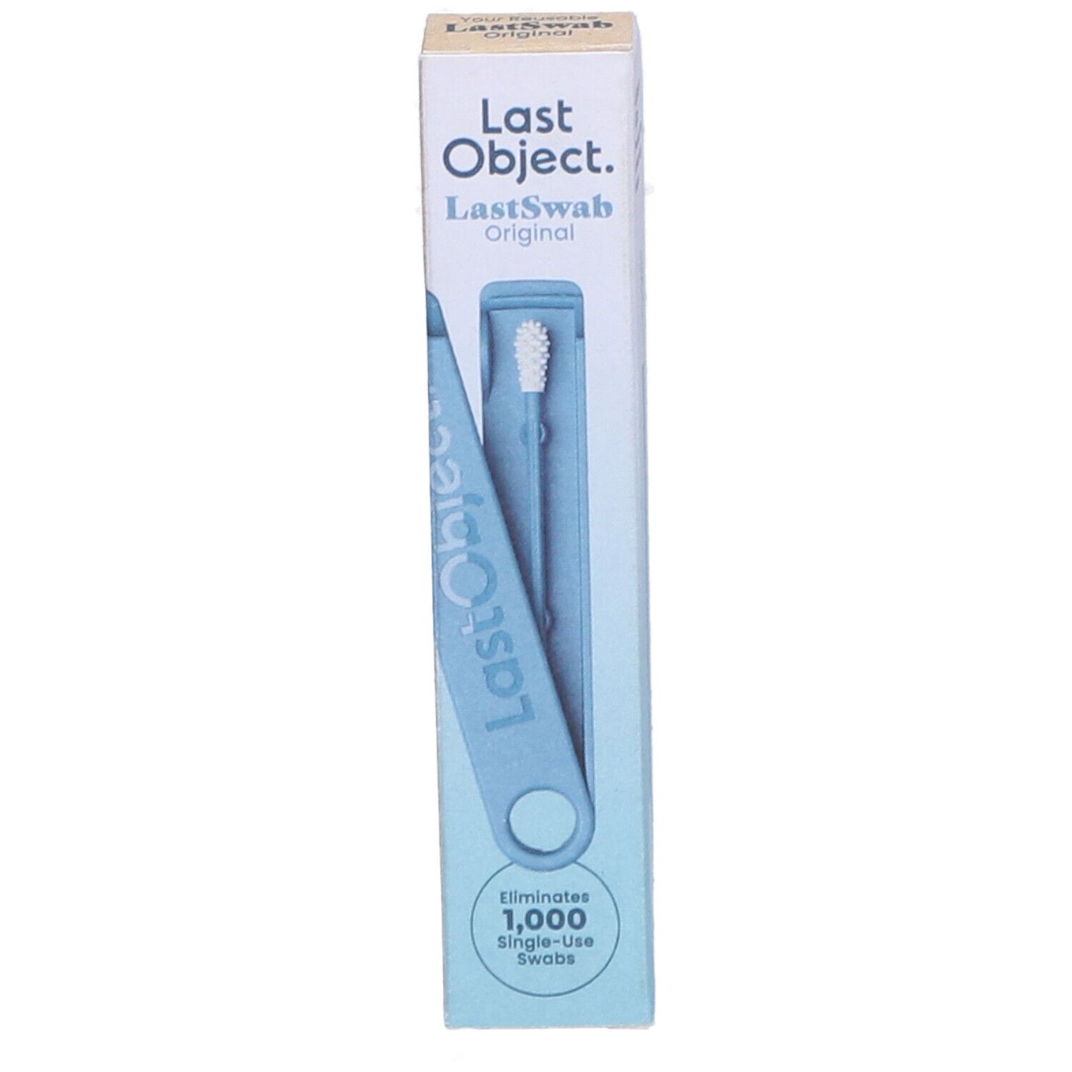 LastSwab Basic wiederverwendbares Ohrstäbchen, blau