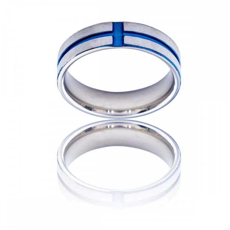 Très belle Bague Anneau Homme Acier