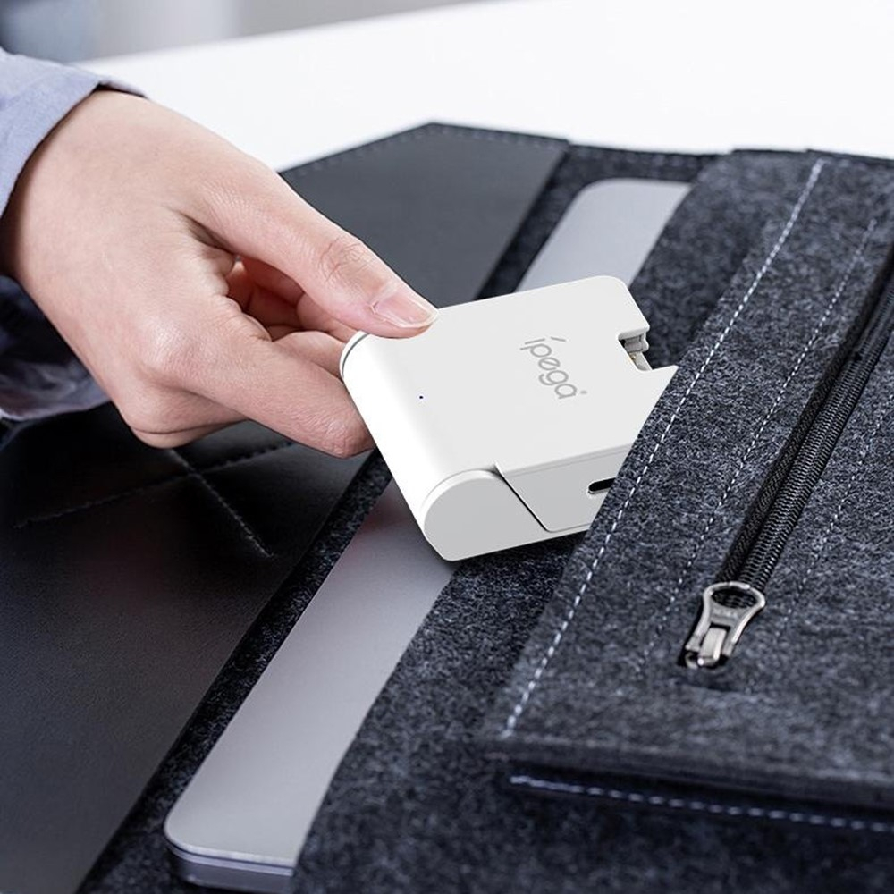 PlayStation Portal Remote Player faltbare Ladestation Charging Dockingstation mit magnetischem Adapter - Weiss