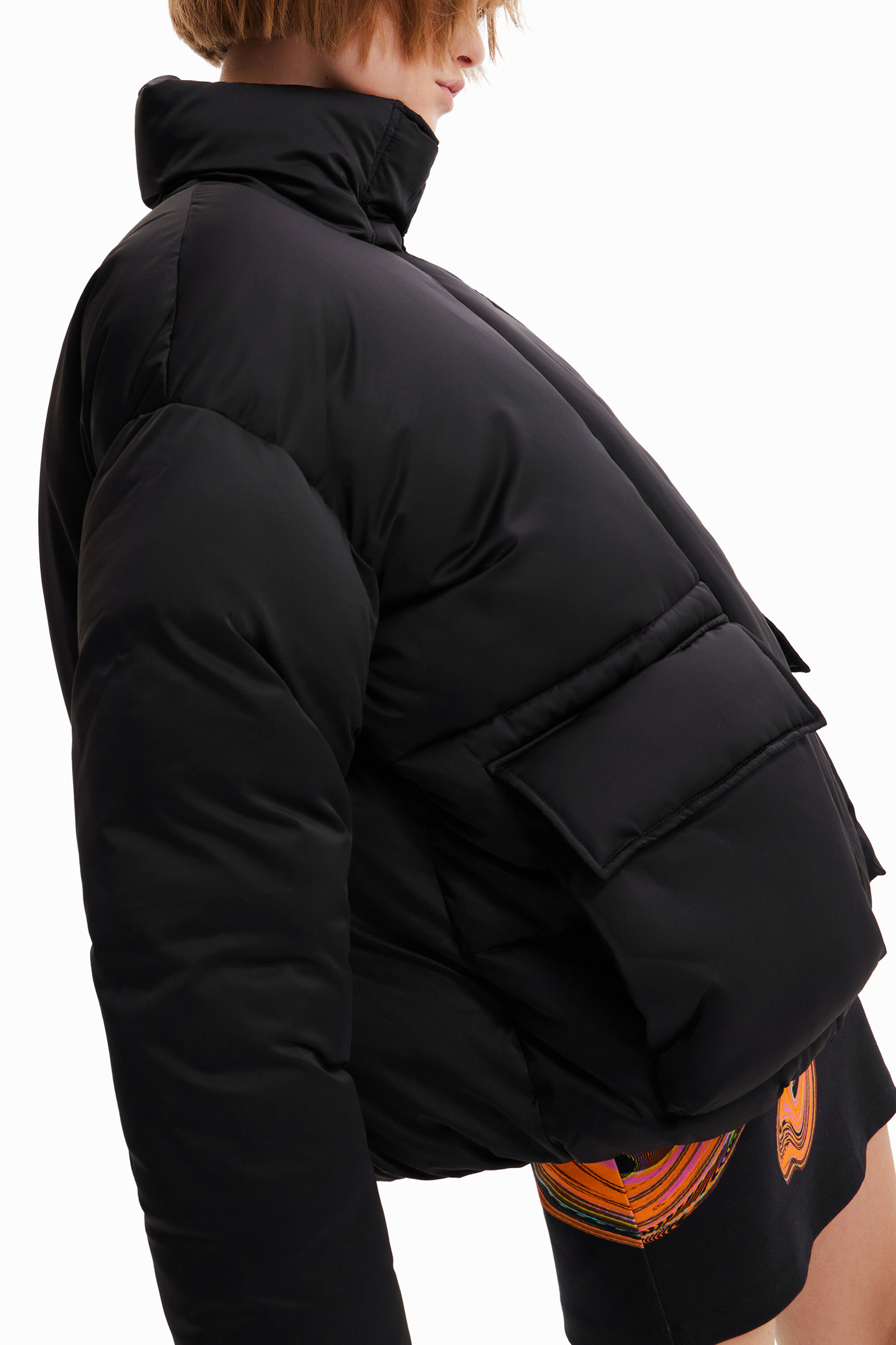 Jaqueta acolchoada oversized María Escoté