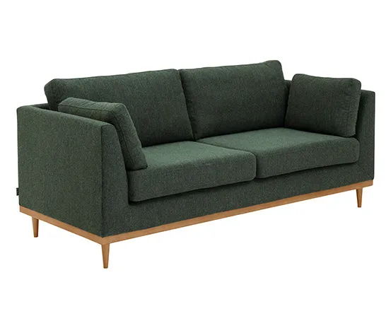 3-Sitzer-Sofa »Larsen«, grün