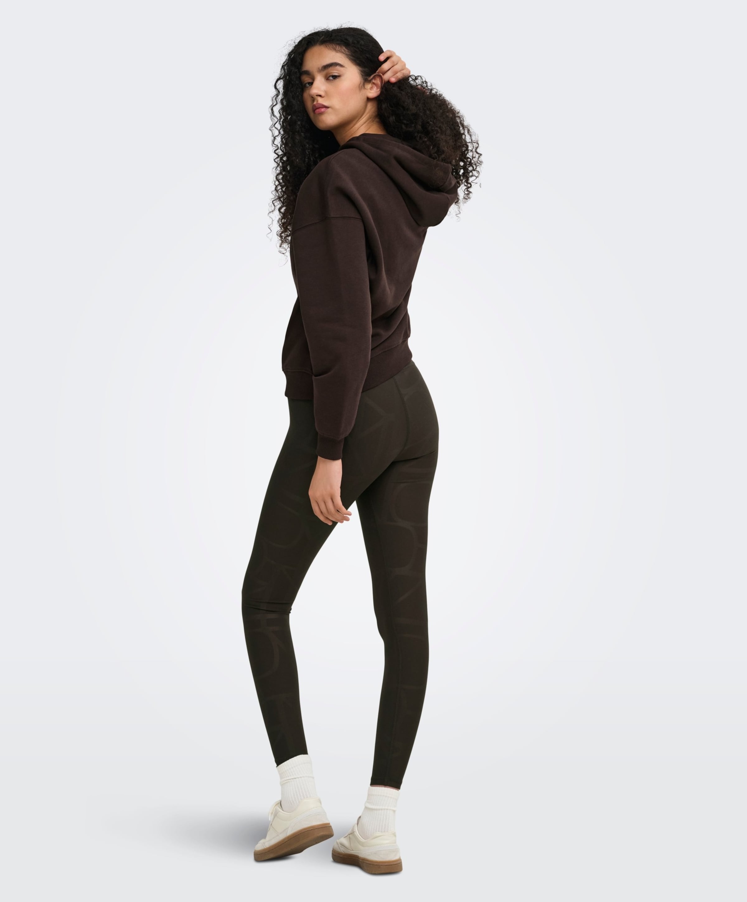 Only play ONPFONT-2 LOGO HW PCK tights NOOS dames tights bruin