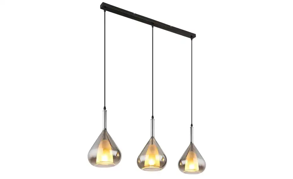 Pendelleuchte 140 cm 3-flammig 90 cm