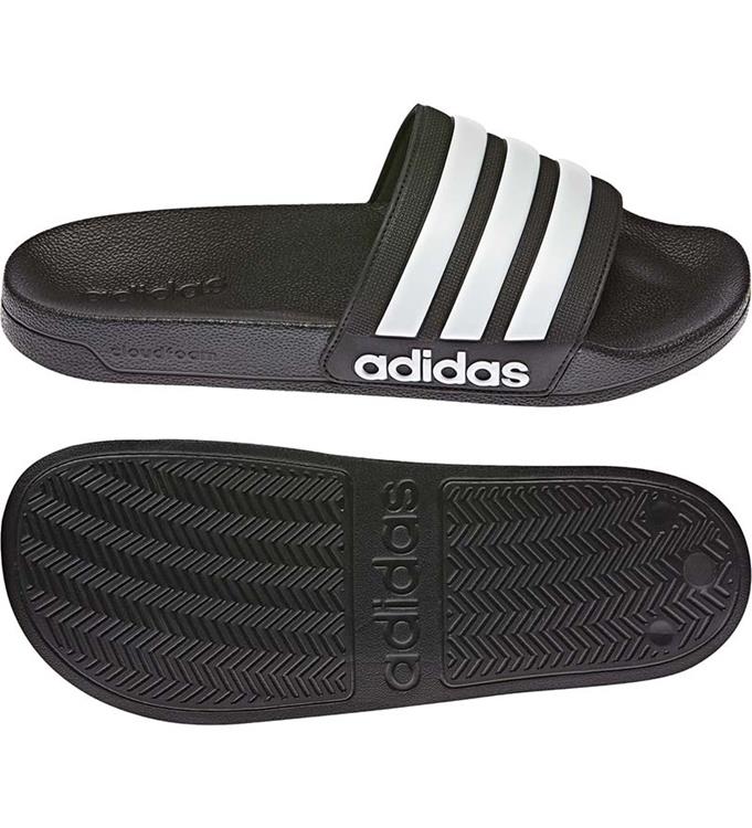 ADILETTE SHOWER,CBLACK/FTWWHT/CBLAC CBLACK-FTWWHT-CBLACK