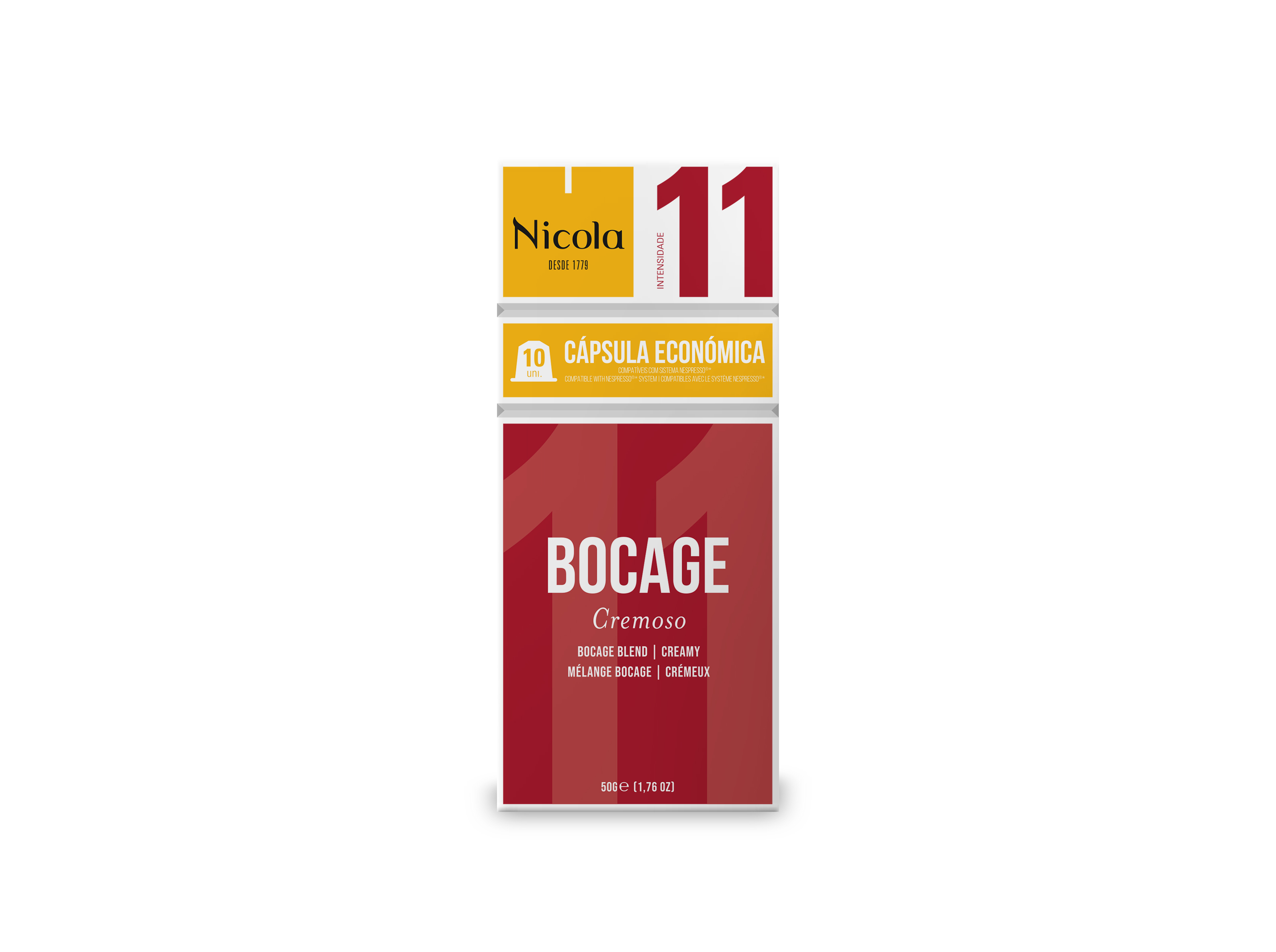 CÁPSULAS NICOLA NSP BOCAGE