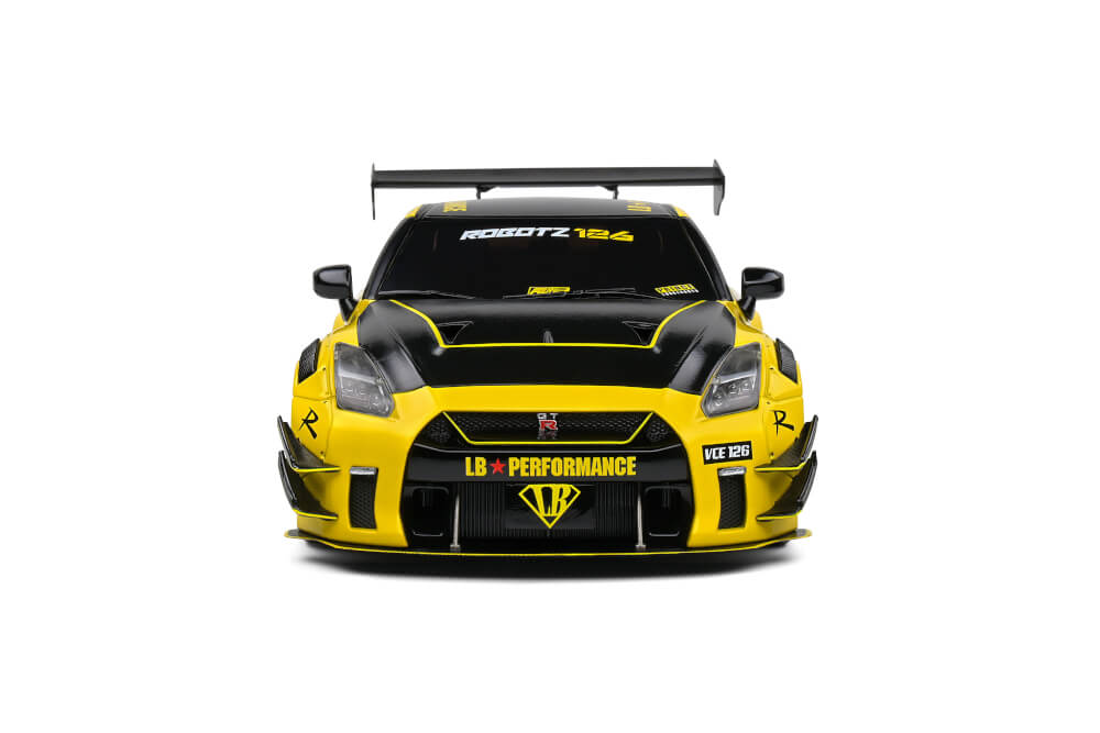 1:18 Nissan GT-R (R35) gelb