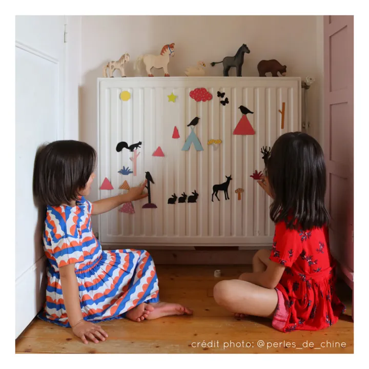 Ma Cabane à rêves Magnets Animaux Forêt