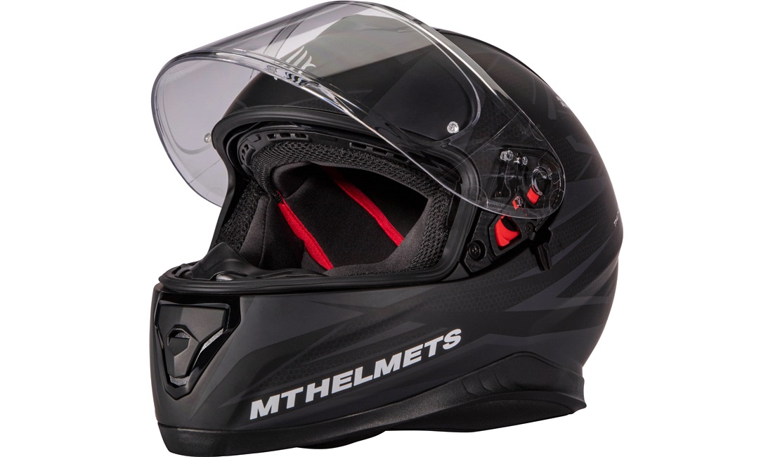 Styrthjelm fullface m/solbrille MT Thunder3 SV Effect mat str. XXL