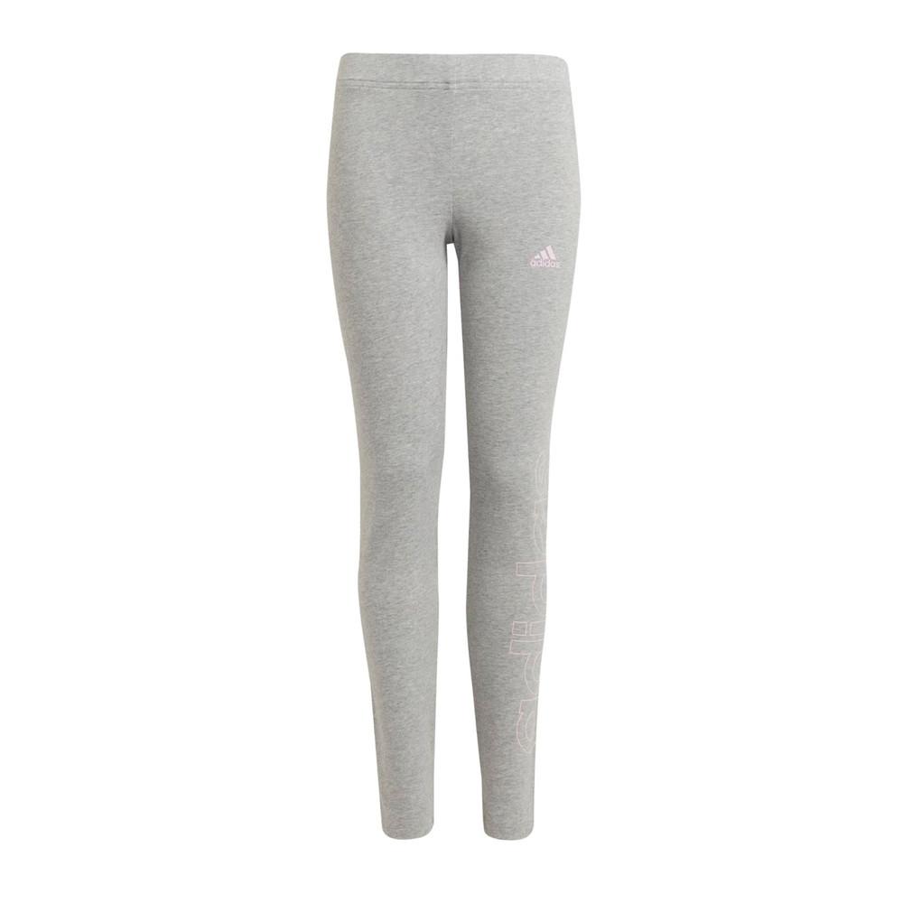 Adidas Legging Gris Fille Adidas Lin Leg