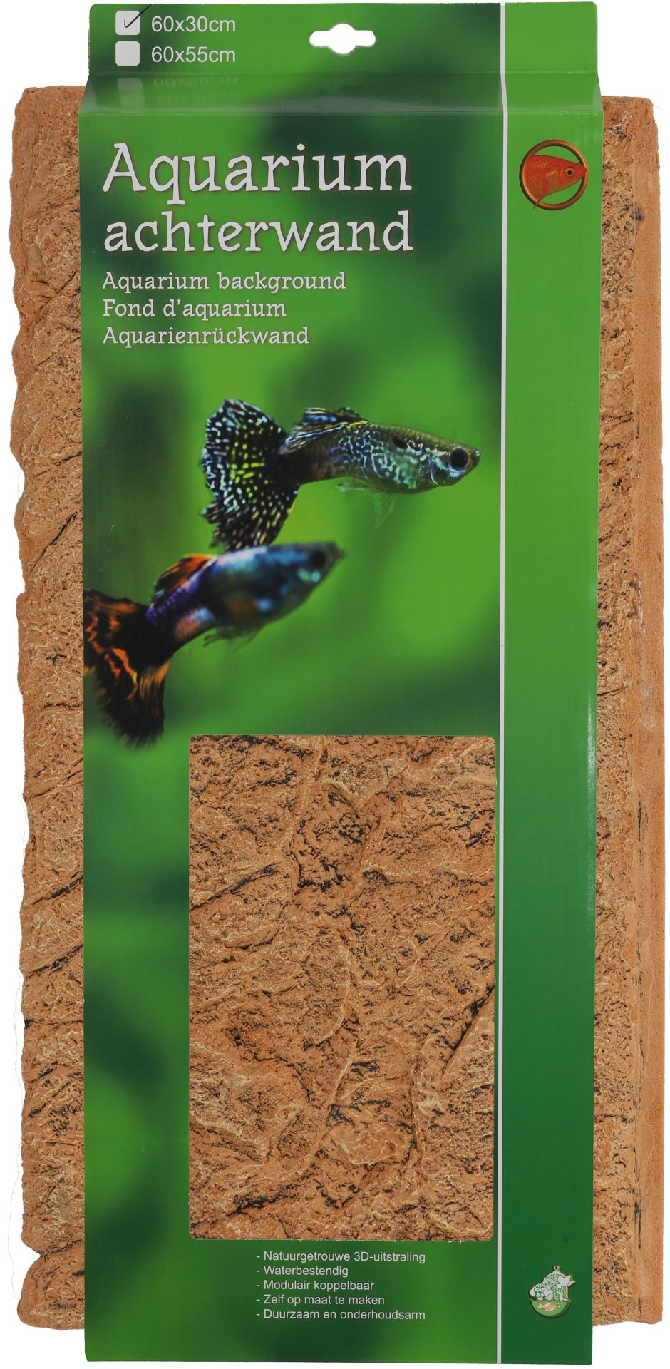 Aqua Deco Achterwand Canyon Terra 60x30cm