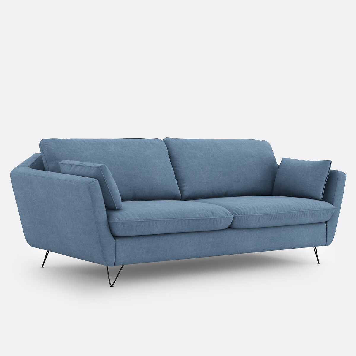LA REDOUTE INTERIEURS<br>Sofá cama Topim de algodão de 4 a 5 lugares