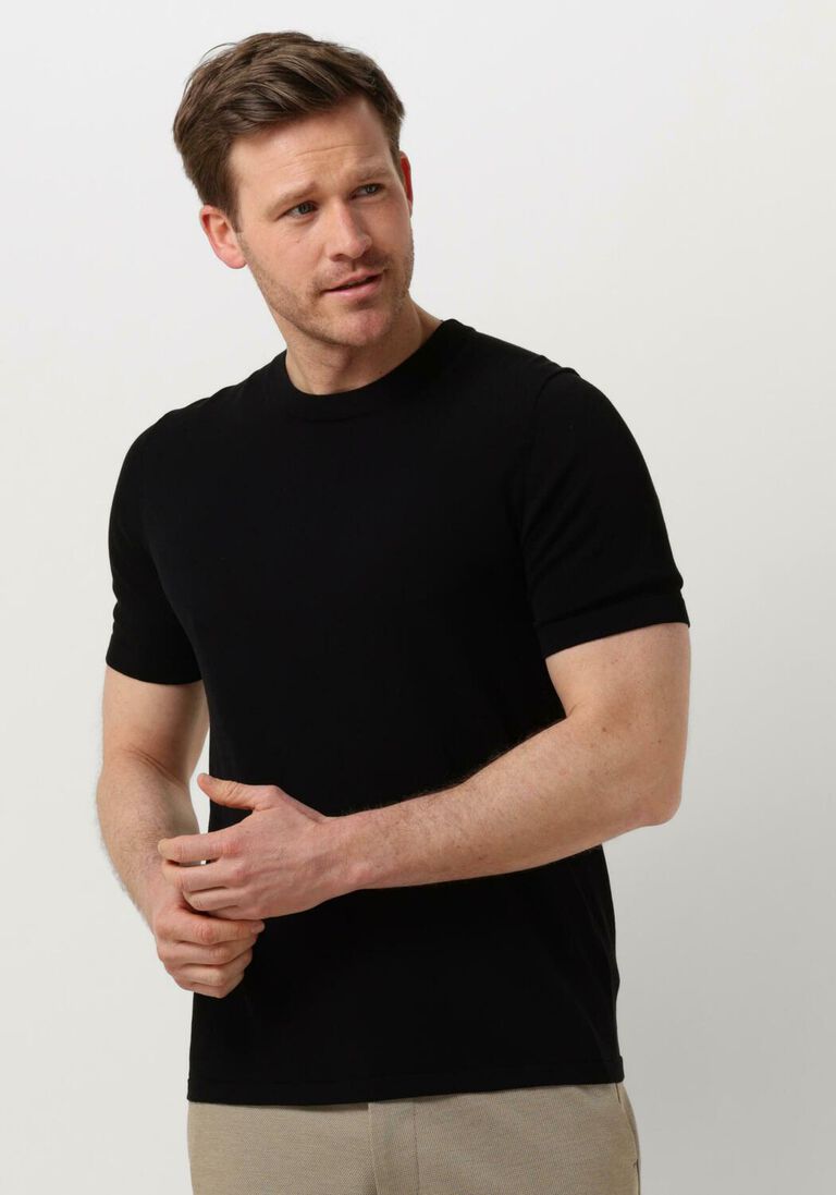 DRYKORN zwarte drykorn t-shirt valentin
