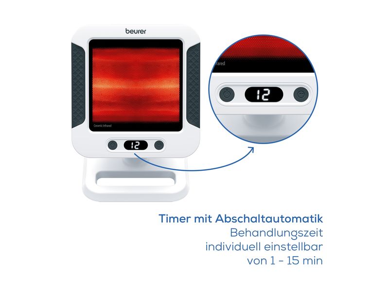 Beurer Infrarotlampe IL 60 Infrarot-Wärmestrahler